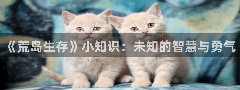 暗火颜茜和颜栖迟趣笔阁：《荒岛生存》小知识：未知的智慧与勇气