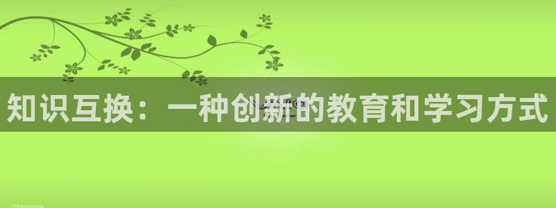 阿宾正传趣笔阁庆仔：知识互换：一种创新的教育和学习方式