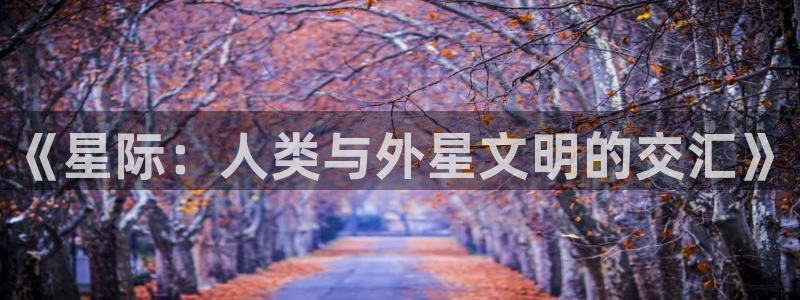 阿宾正传趣笔阁庆仔：《星际：人类与外星文明的交汇》