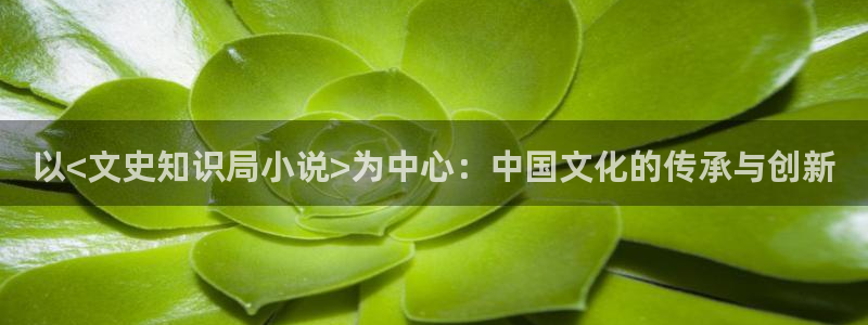暗火颜茜和颜栖迟趣笔阁：以<文史知识局小说>为中心：中国文化的传承与创新