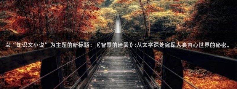 阿宾正传1—72与钰慧趣笔阁：以“知识文小说”为主题的新标题：《智慧的迷雾》:从文字深处窥探人类内心世界的秘密。